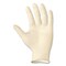 Boardwalk 5 mil Thick 9.5 in. Long Powder-Free Synthetic Examination Vinyl Gloves - Extra Large, Cream (100/Box, 10 Boxes/Carton)